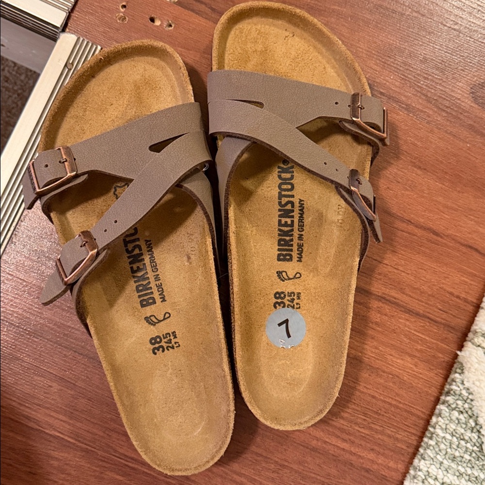 Stylish Taupe Sandals - Picture 5 of 5